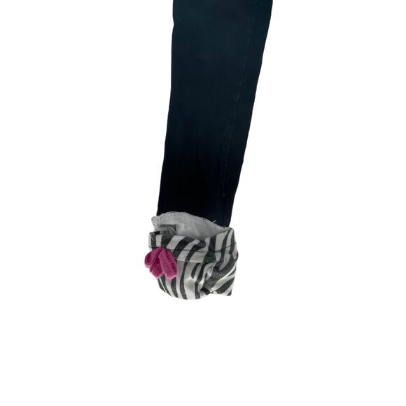 Nannette Lepore Girls Zebra Print Legging Pants & Jacket Outfit Set Size 4T - Picture 7 of 8